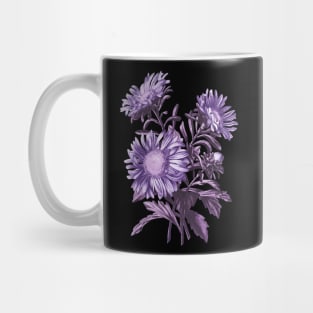 Purple Flowers Mug